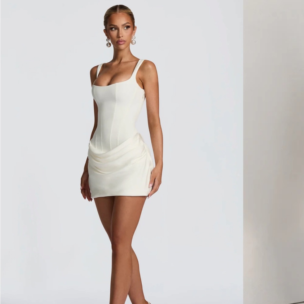 NWT Babyboo Ivory Cornelia Mini Dress